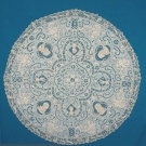 ROUND OLD MASTERS LACE CLOTH, c. 1900