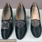 3 PAIR LADIES DEADSTOCK PUMPS, c. 1930