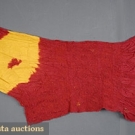 TIE DYED COTTON SHAWL, JAIPUR, INDIA c. 1930