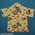 RAYON PRINT HAWAIIAN SHIRT, 1940s