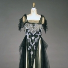 BEADED EVENING GOWN, c. 1918