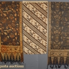 3 BATIKS, JAVA, EARLY 20th C