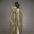DECO LIBERTY LAME OPERA CAPE, 1920s